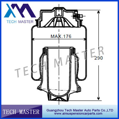 Mercedes W164 1643201025 Arka Hava Süspansiyon Körükleri İçin Hava Dikme Çantası