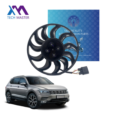 OEM 3Q0959455C ISO TS15949 Sertifikasyonu ile Evrensel Otomobil Motoru Soğutma Fan Radyatörü