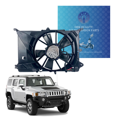 ISO TS15949 Sertifikasıyla Universal Jeep Renegade MUTIN Soğutma Ventilatörü