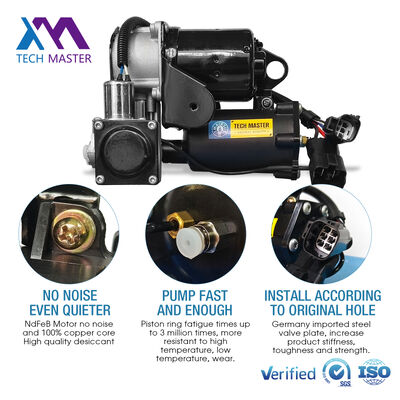 LR4 Sport L320 Hitachi Hava Tedarik Sistemleri LR023964 LR015303 Land Rover Discovery 3 için hava süspansiyon kompresör pompası 4 LR3