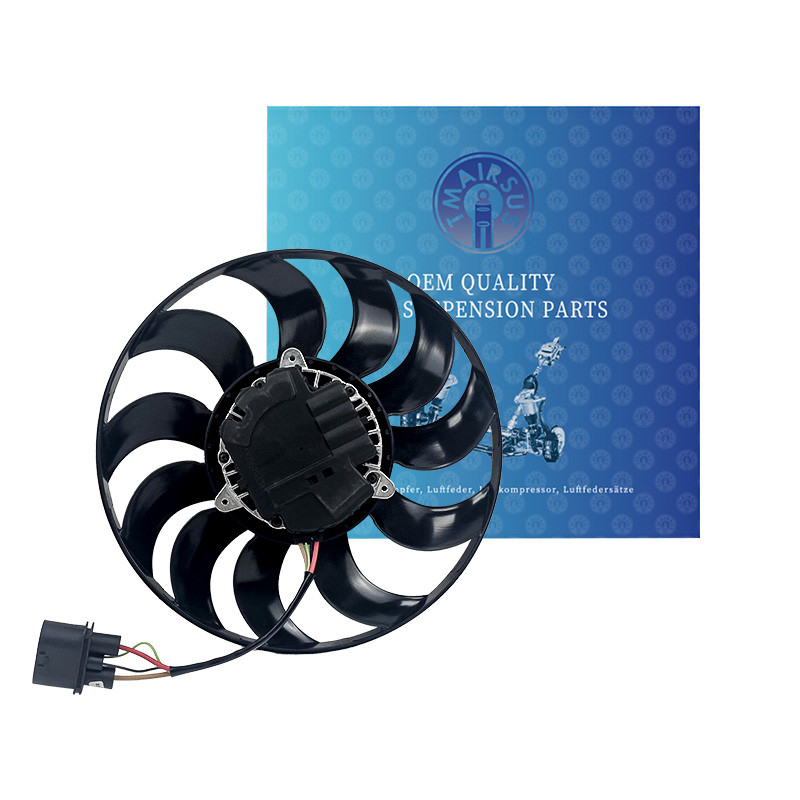 Otomatik Motor Radyatör Ventilatörü / Soğutma Ventilatörü Montajı Çeşitli Motorlar için OEM 3Q0959455C Değiştirme - 12V