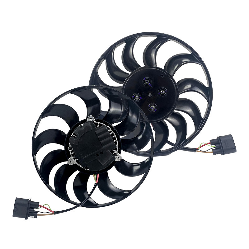 AUDI TT RS QUATTRO Motor Soğutma Sistemi için Plastik Elektrik Fan Radyatör Soğutma Fanı