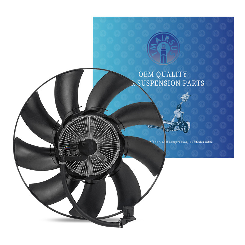 Range Rover LR012644 LR112860 12V araba motoru soğutma sistemi parçaları için viskoz fan soğutma