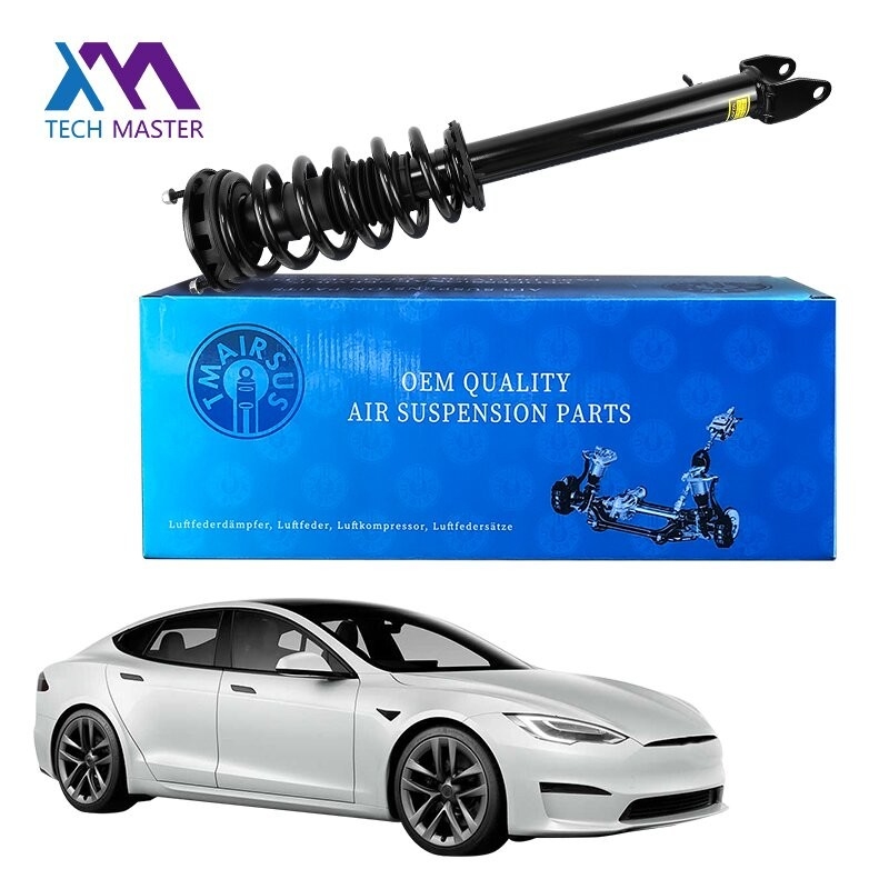 Tesla Model S Ön Sol Ve Sağ Bobin Bahar Şok Süspansiyon Hava Kompresörü Absorbör