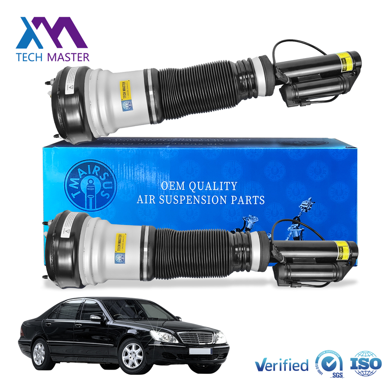 Uzun ömürlü ve yüksek performanslı ön hava süspansiyonu şok emici 2203202438 2203205113 Mercedes-Benz W220 2matic için