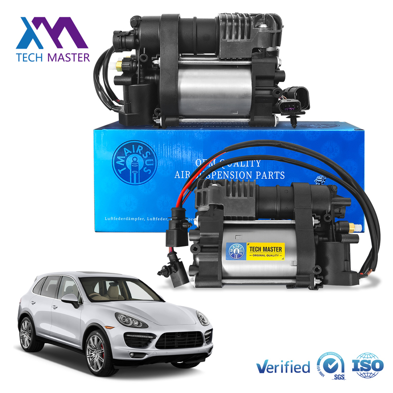 Hava süspansiyonu sistemi Porsche Cayenne Touareg Macan için araba parçaları Hyundai Airmatic Yeni hava süspansiyonu pompası 95835890100 95835890101