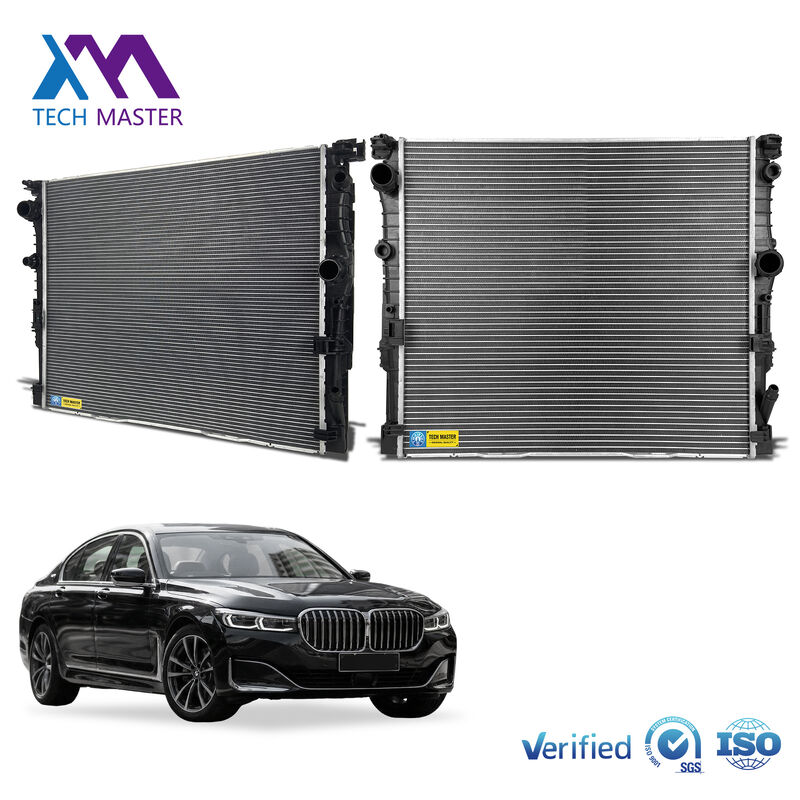BMW 530i 540i 740i için Yüksek Verimli Soğutmalı ve OEM Standart Boyutlu Alüminyum Motor Su Radyatörü