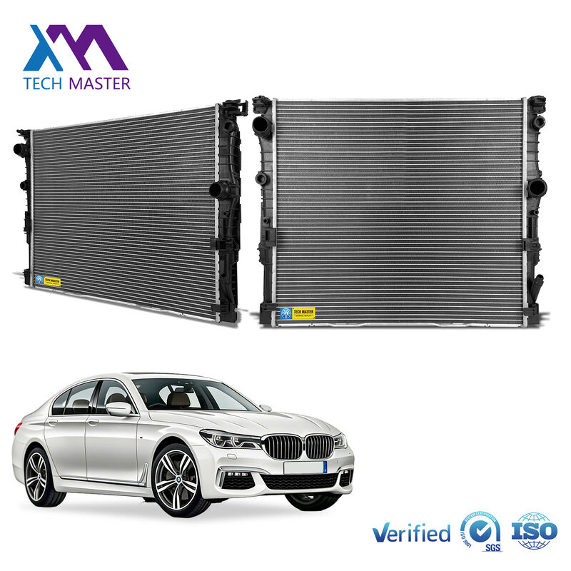 Alüminyum Soğutucu Radyatör 17118650745 17119896292 17118686026 BMW 5 7 Serisi 2015-2019 için