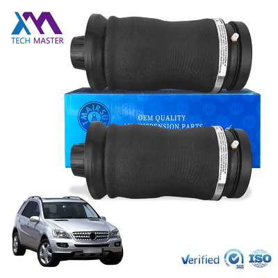 Mercedes Benz W164 ML W166 W292 Arka Airmatic Süspansiyon için Kauçuk Bellow Hava Baharı Tamir Seti 1643200625 2923200525